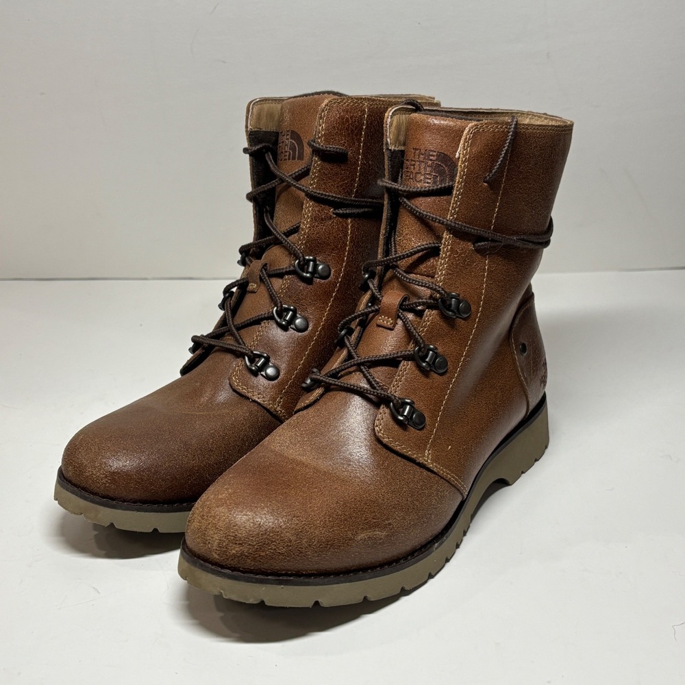 The North Face Ballard Lace II Boots Womens 8 Brown Leather Gorpcore Hiking